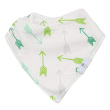 Brother and Arrows 2 Pack Muslin & Terry Cloth Bib Set - HoneyBug 