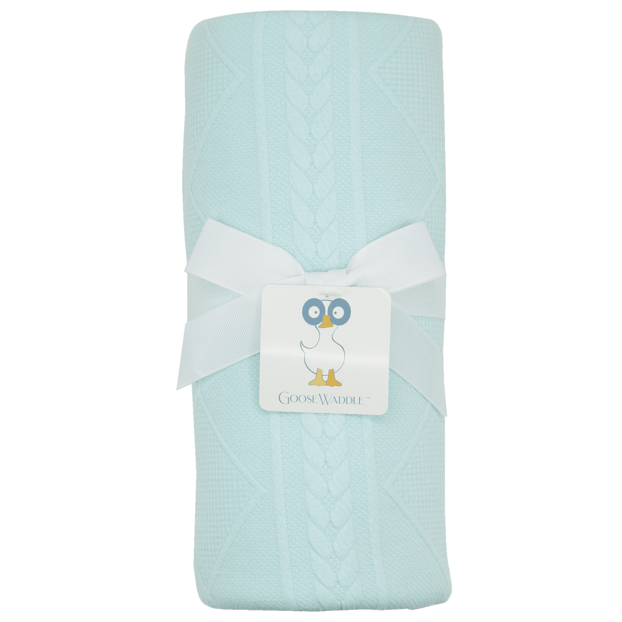 Mommy & Me Knit Blanket Set - Mint