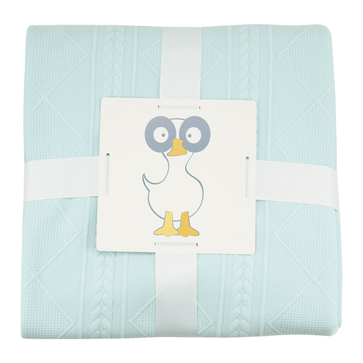 Mommy & Me Knit Blanket Set - Mint