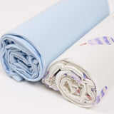 Blue Popsicle and Blue 2 Pack Swaddle Blanket