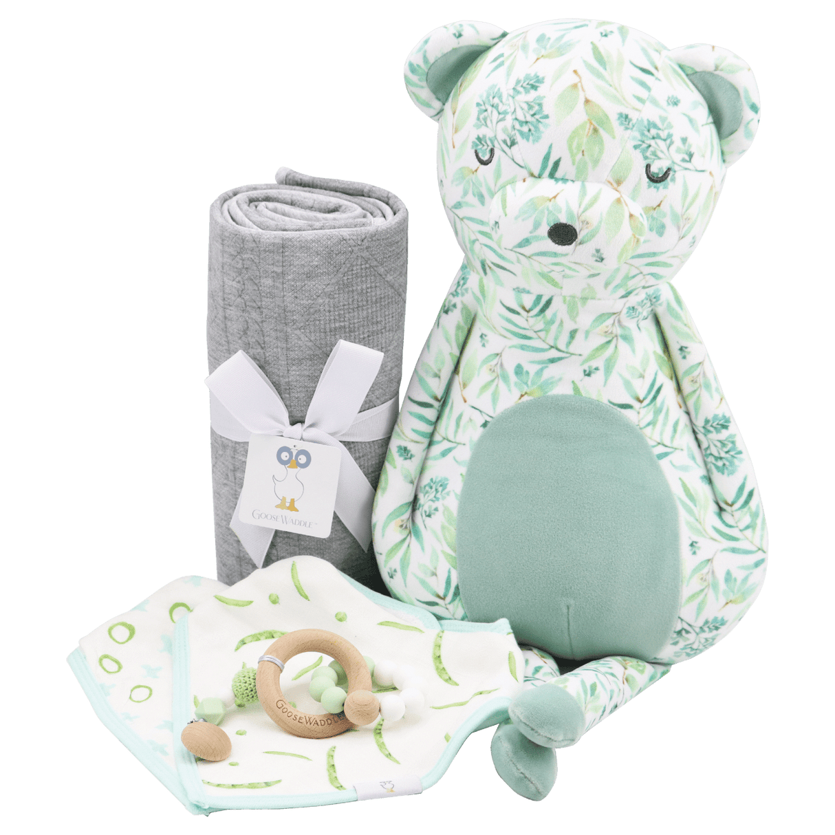 Basil Bear Mint Super Soft Plush