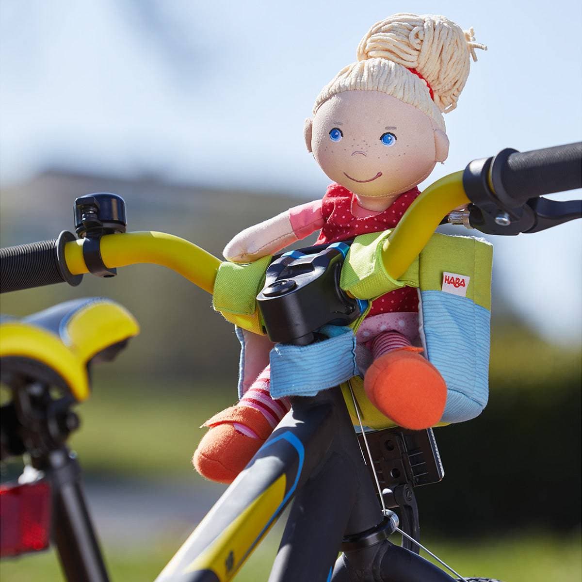 Summer Meadow Doll Bike Seat - HoneyBug 