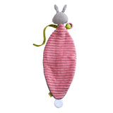 Bunny Lovey Baby Blankie - HoneyBug 