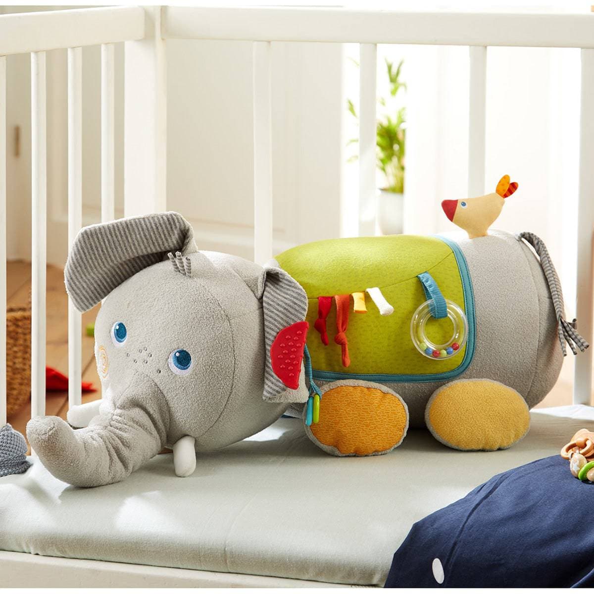 Elephant Discovery Pillow - HoneyBug 