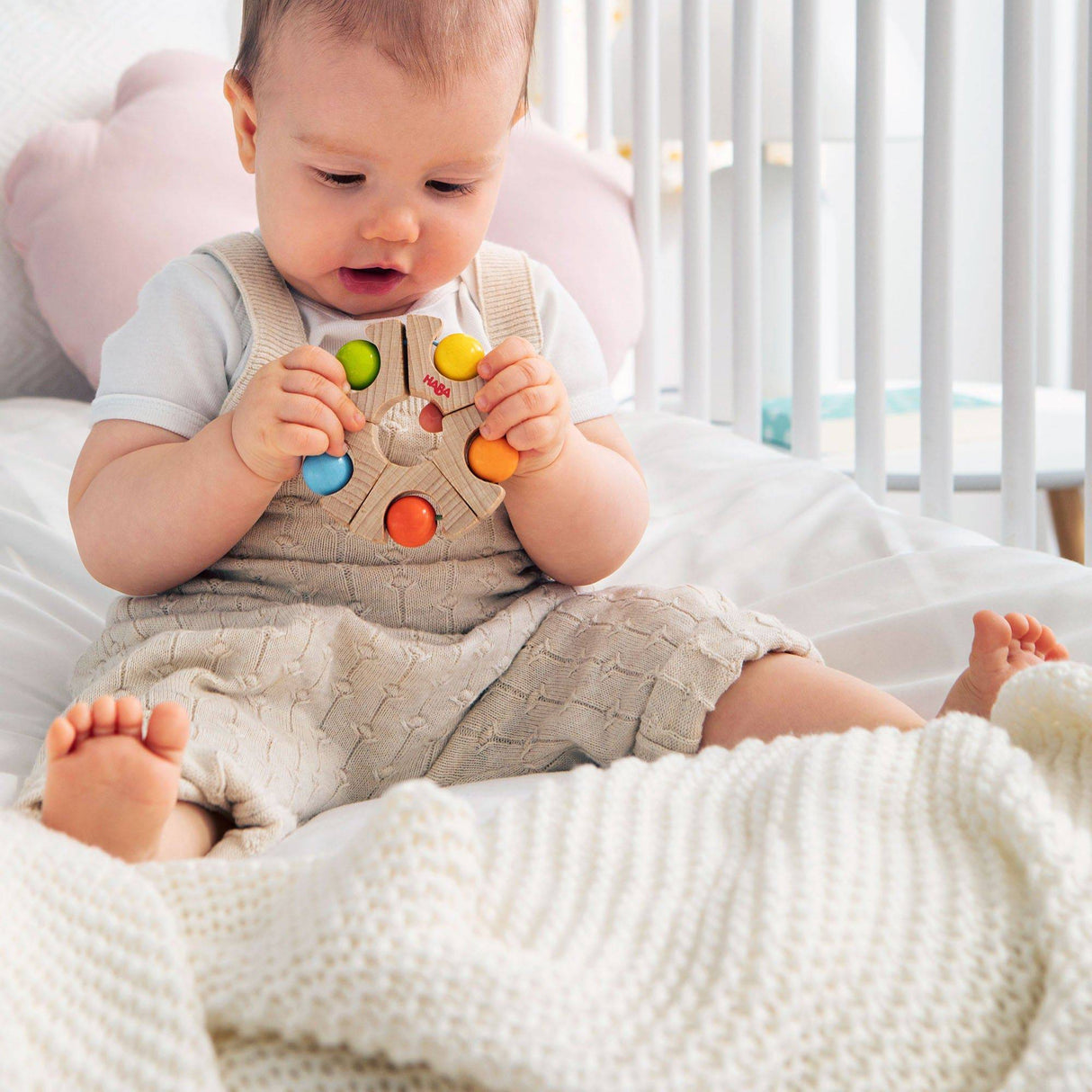 Ball Wheel Grasping Toy - HoneyBug 