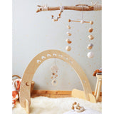 Dots Wooden Hanging Toy - HoneyBug 