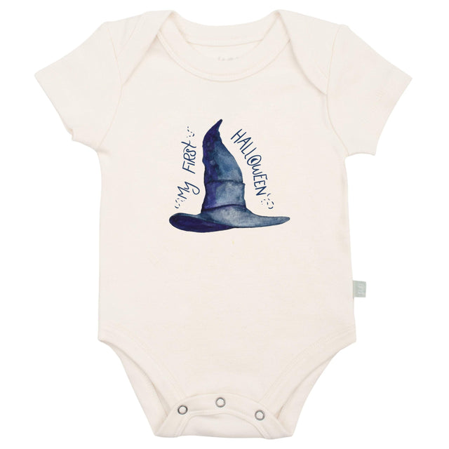 graphic bodysuit | my first halloween hat - HoneyBug 