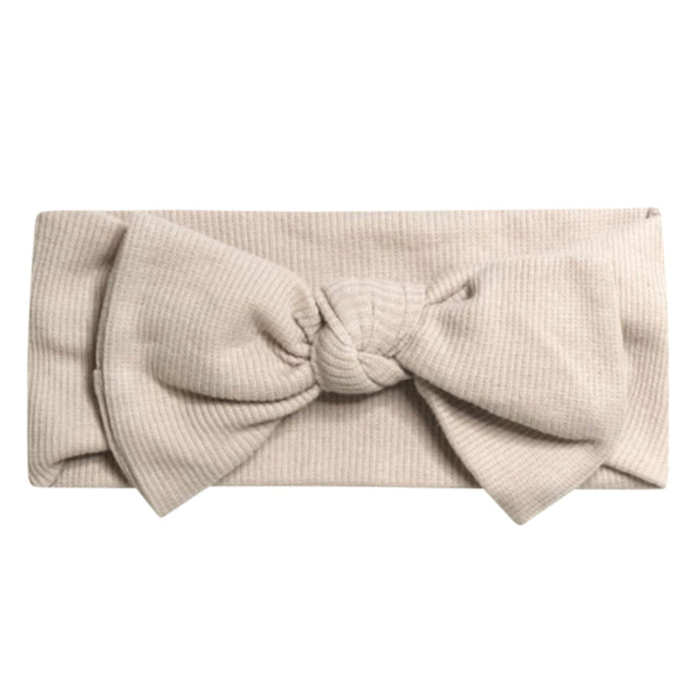 Organic Cotton Headband - Sand - HoneyBug 