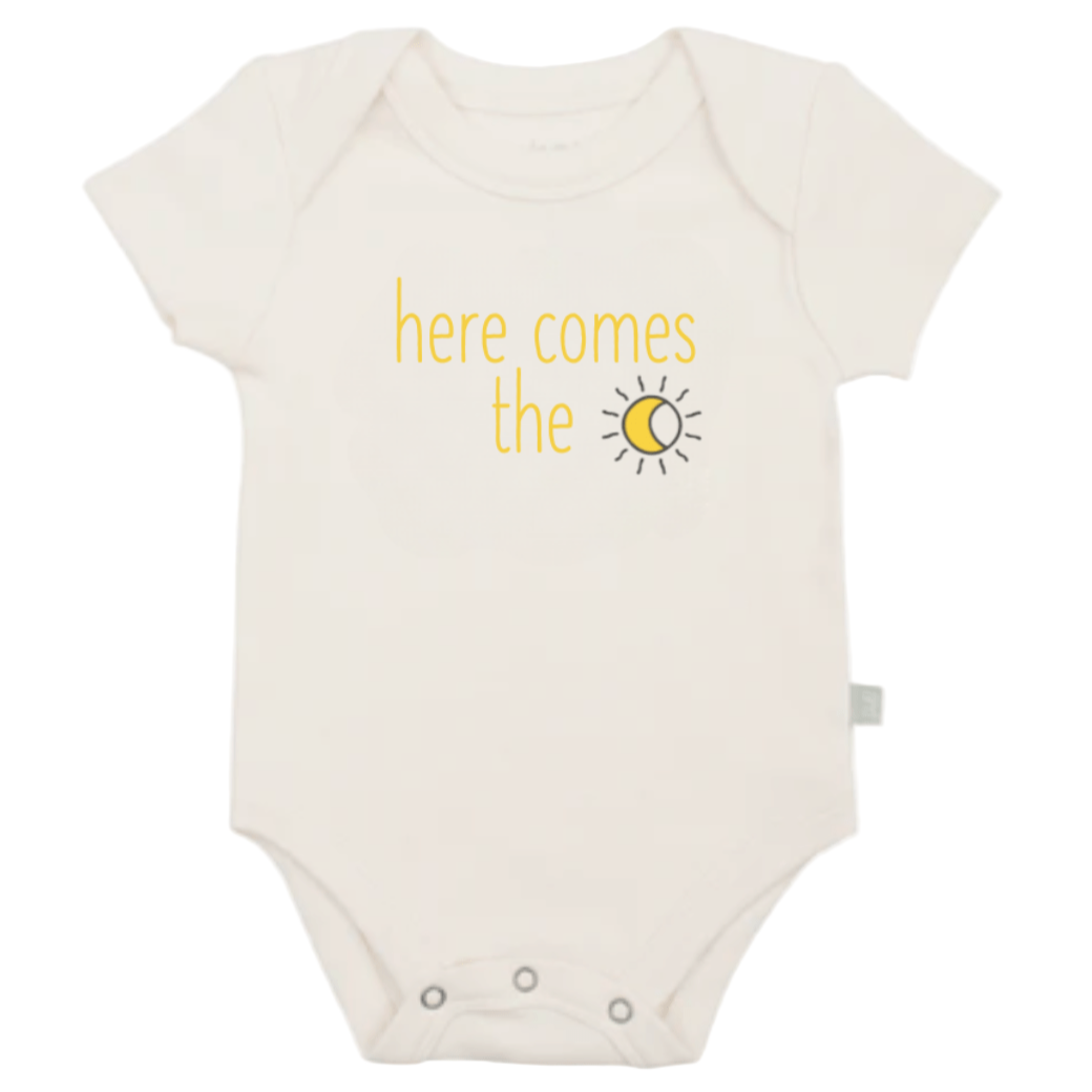 graphic bodysuit | here comes the sun - HoneyBug 