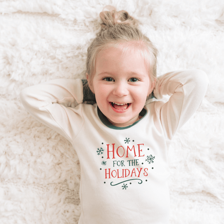 pajamas | home for the holidays pine green - HoneyBug 