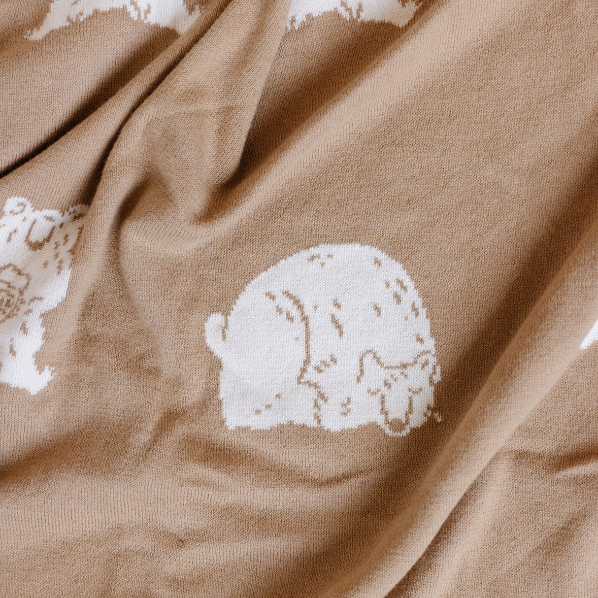 Organic Cotton Blanket - Honey Bear - HoneyBug 