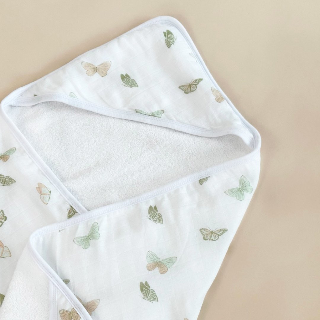 Hooded Towel - Busy Bees - HoneyBug 