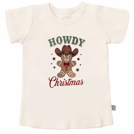 graphic tee | howdy gingerbread christmas - HoneyBug 