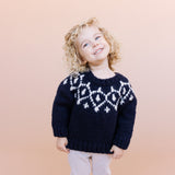 Icicle Sweater - Navy - HoneyBug 