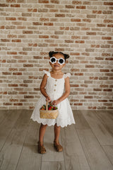 White Eyelet Dress