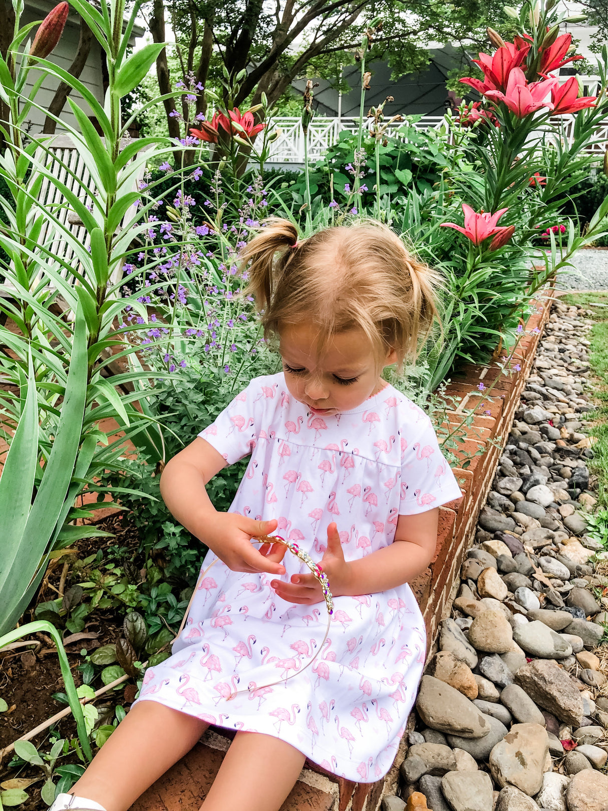 Pink Flamingo Swing Dress