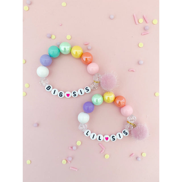 Celebration! Big Sis OR Lil Sis Charm Bracelet - HoneyBug 