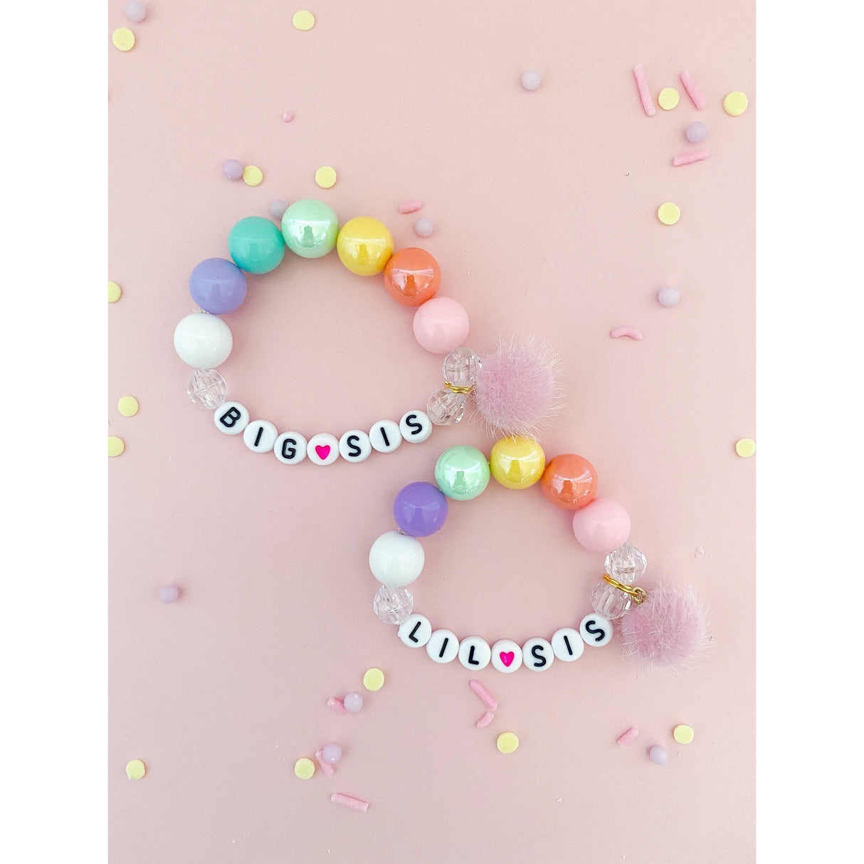 Celebration! Big Sis OR Lil Sis Charm Bracelet - HoneyBug 