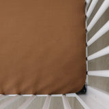 Mustard Bamboo Stretch Crib Sheet - HoneyBug 