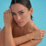 Baylor Bamboo Bangle Bracelet - HoneyBug 