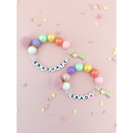 Celebration! Reach for the Stars Graduation Charm Bracelet - HoneyBug 