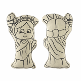 Kiboo Kids Liberty Boo - Statue of Liberty for Coloring and Play - HoneyBug 