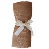 Muslin Swaddle | Just Smile Tan