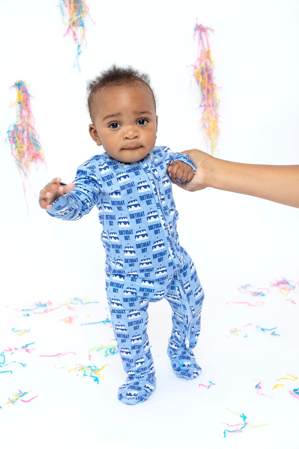 Birthday Boy Footed Onesie