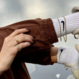 Nyx Curb Chain Anklet - HoneyBug 