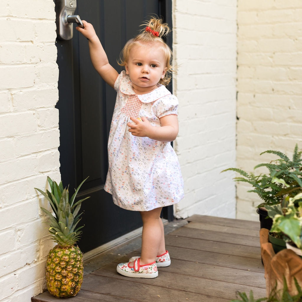 Madison Floral Dress with Ruffle Bloomer