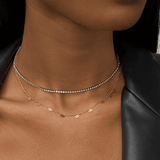 Camden Tennis Choker Necklace - HoneyBug 