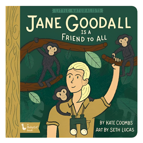 Little Naturalists: Jane Goodall Is A Friend To All - HoneyBug 