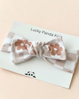 Latte Daisy Headband - HoneyBug 