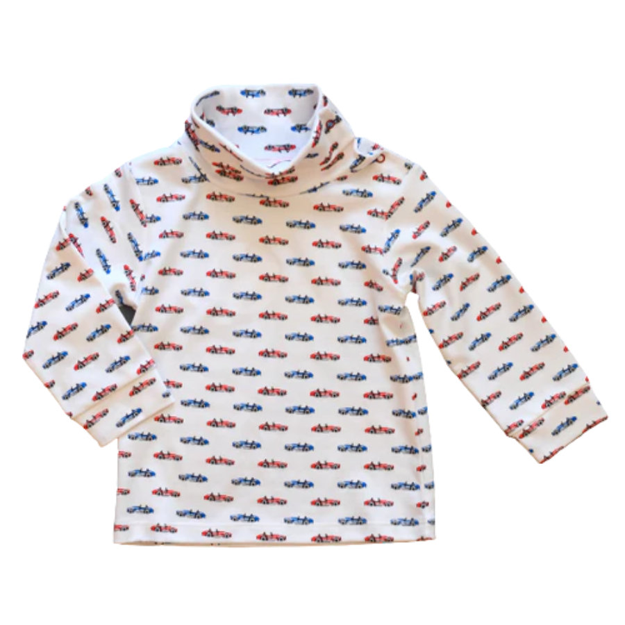 Red Cobra Car Turtleneck Shirt