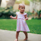 Lei Day Bamboo Smocked Dress