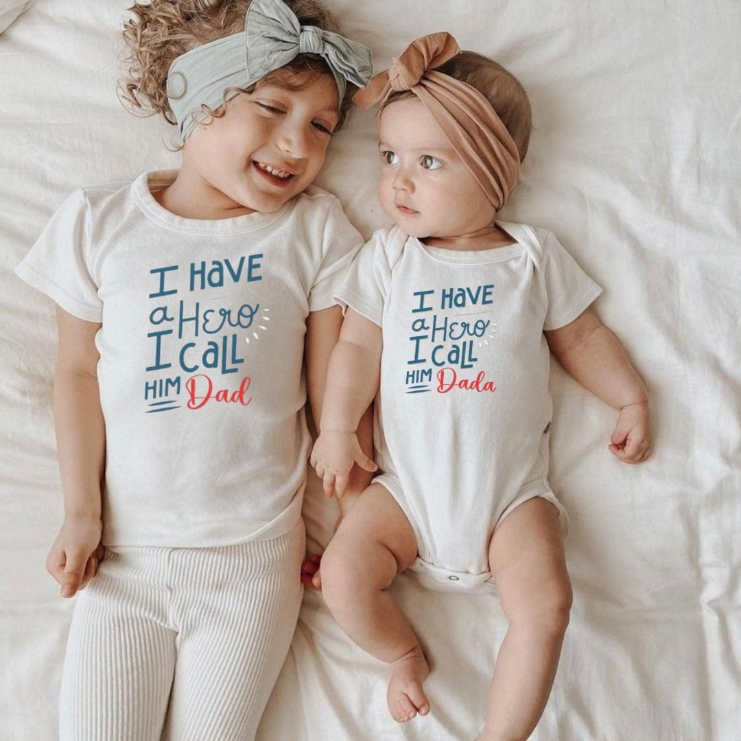 graphic tee | Hero Dad - HoneyBug 