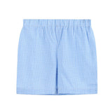 Light Blue Big Brother Smocked Shirt and Shorts Set