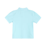 Light Blue Easter Bunny Polo Shirt