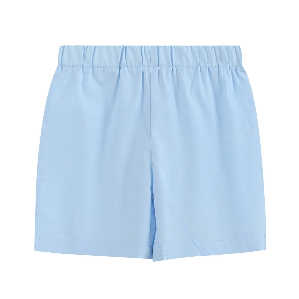 Light Blue Easter Smocked T-Shirt and Shorts Set