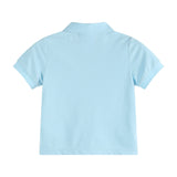Light Blue Golf Hole Polo Shirt