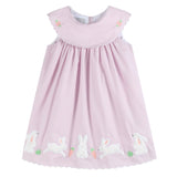 Light Purple Bunny and Flowers Dress