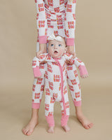 Bamboo Zip Romper | Lil Sis - HoneyBug 