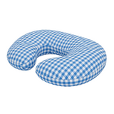Blue Gingham Nursing Pillow Cover