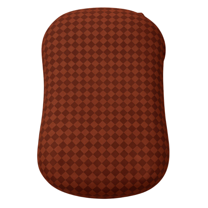 Brown Mocha Diamond Baby Lounger Cover