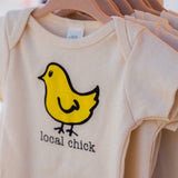 Local Chick Short Sleeve Romper - HoneyBug 