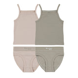 Logo Band Mauve + Taupe  (2 Sets) - HoneyBug 