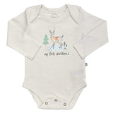 graphic bodysuit | christmas deer (long sleeve) - HoneyBug 
