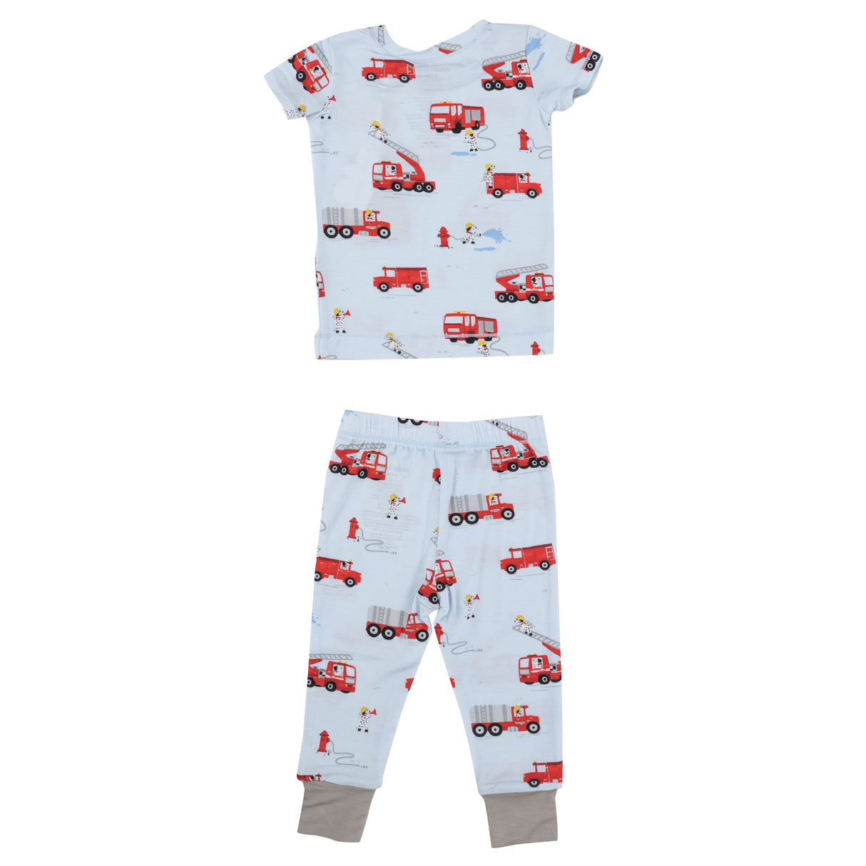 Loungewear Set - Firetruck Dalmations - HoneyBug 