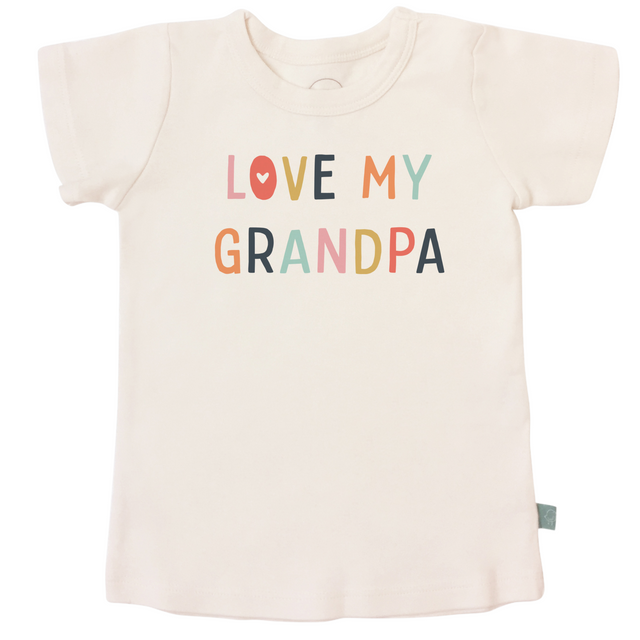 graphic tee | love grandpa - HoneyBug 