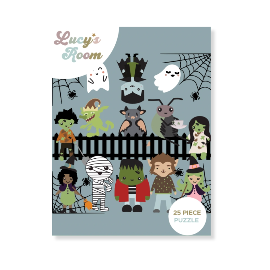 Where the Monsters Roam Halloween Puzzle - HoneyBug 